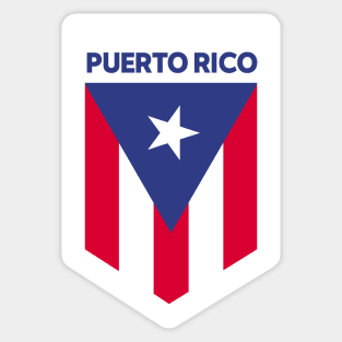 Puerto Rico Flag Emblem Sticker